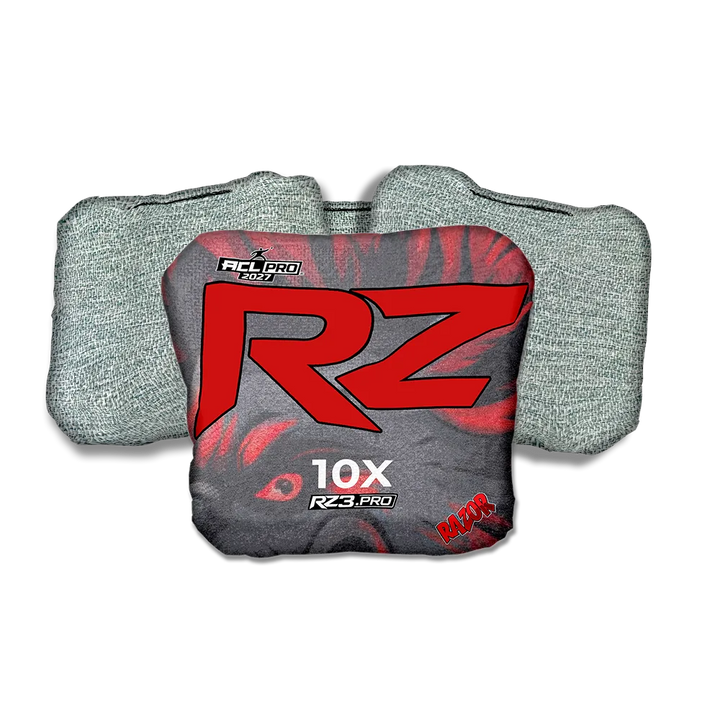 10 X PRO RZ Series Light Back Cornhole Bags