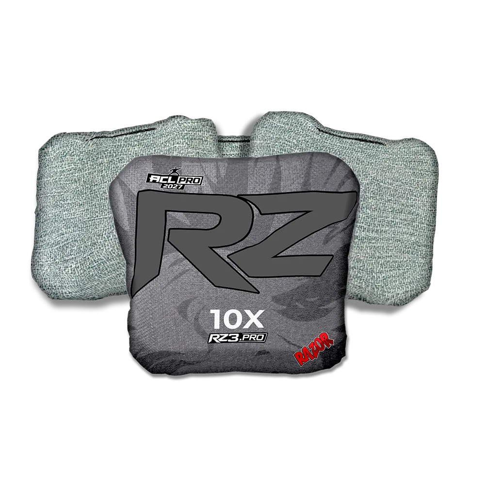 10 X PRO RZ Series Light Back Cornhole Bags