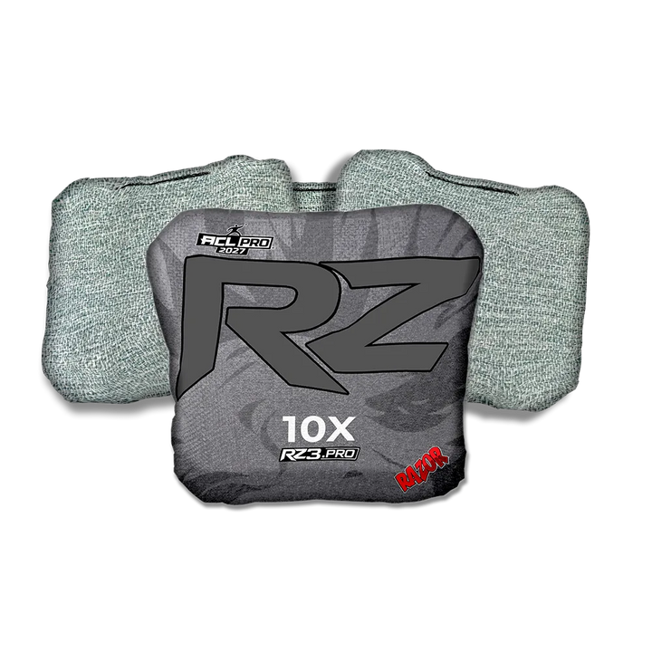 10 X PRO RZ Series Light Back Cornhole Bags