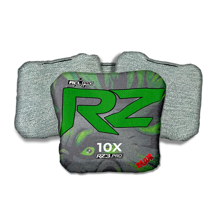 10 X PRO RZ Series Light Back Cornhole Bags