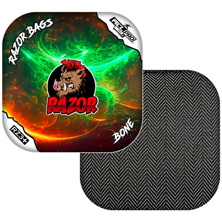 Bone | Aurora | ACL PRO Razor Cornhole Bags