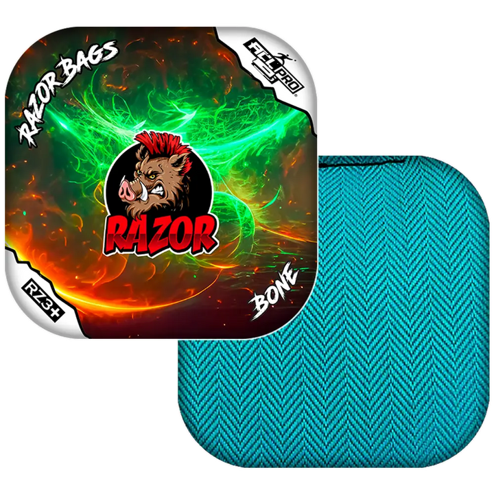 Bone | Aurora | ACL PRO Razor Cornhole Bags