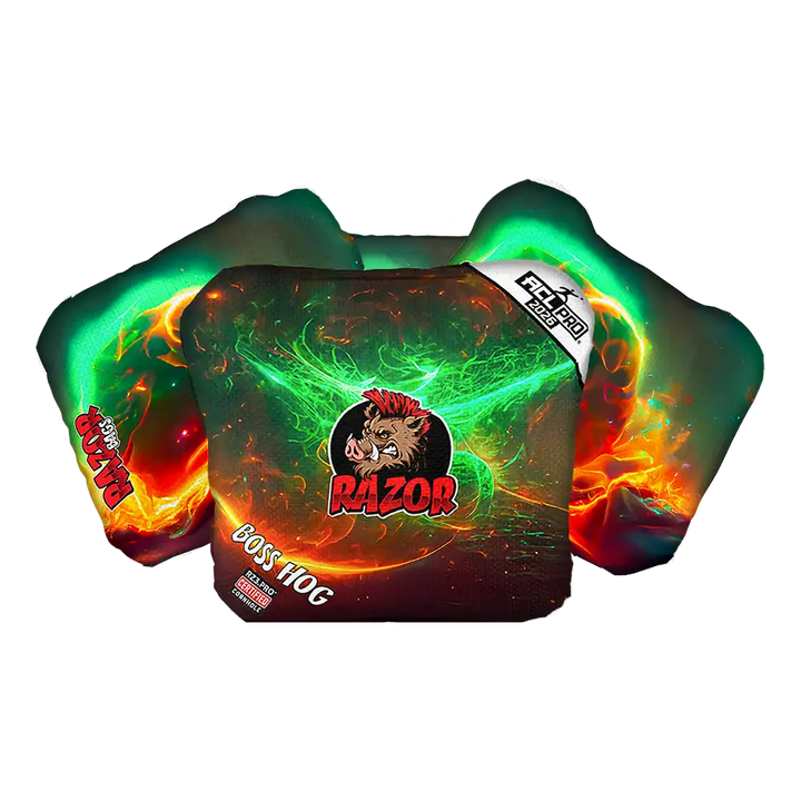Boss Hog | Aurora | ACL PRO Razor Cornhole Bags