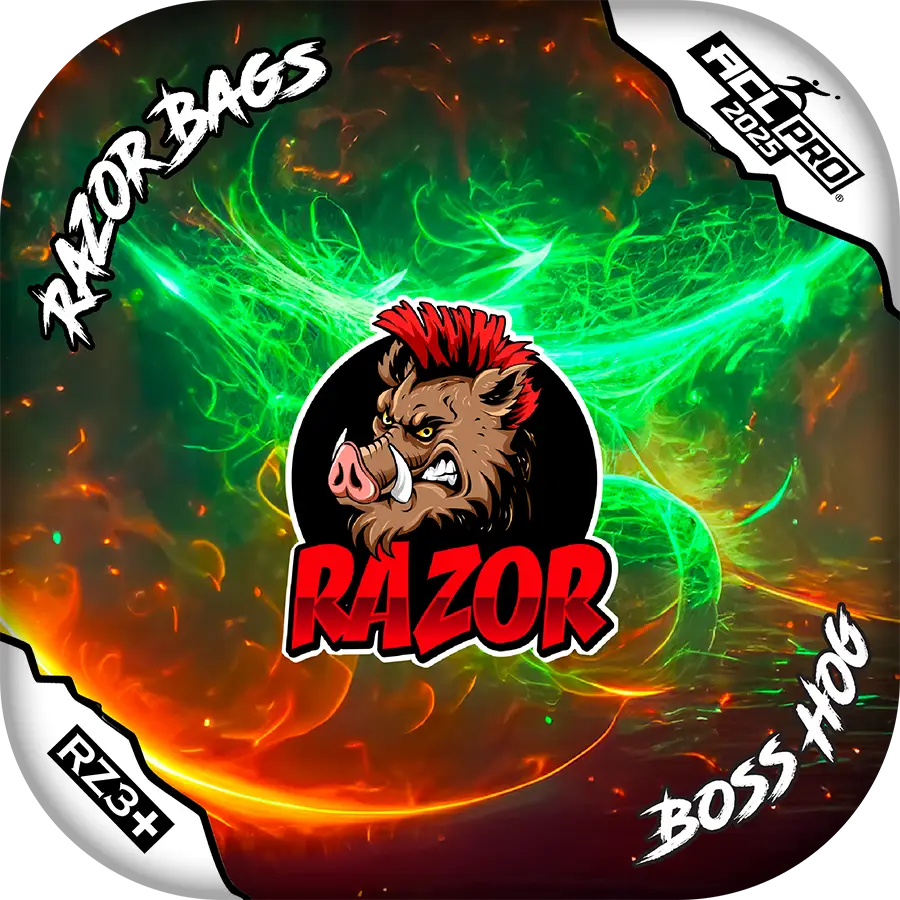 Boss Hog | Aurora | ACL PRO Cornhole Bags by Razor Bags (Razor Cornhole)
