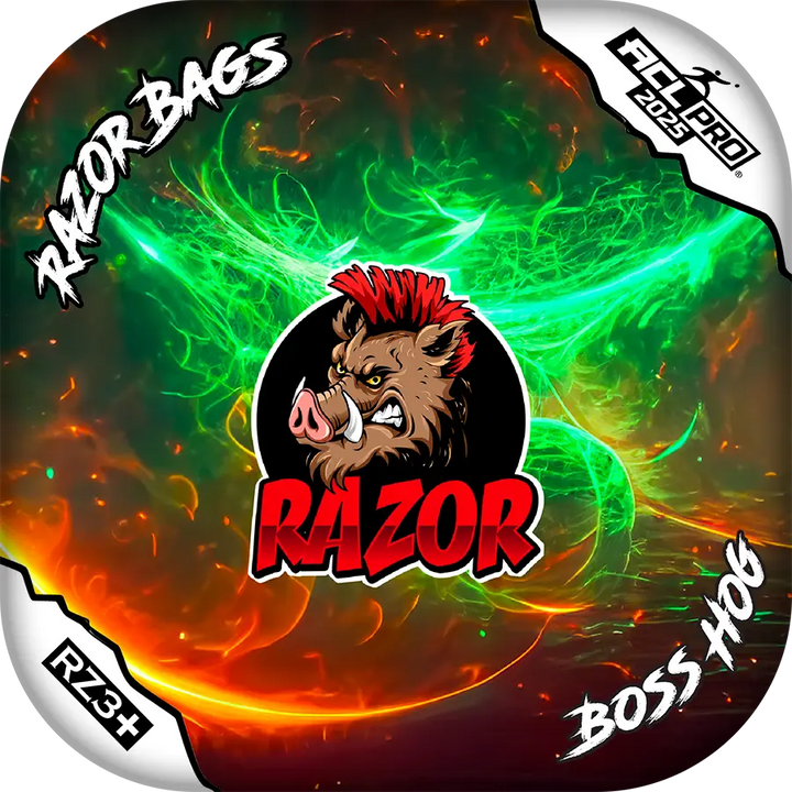 Boss Hog | Aurora | ACL PRO Cornhole Bags by Razor Bags (Razor Cornhole)