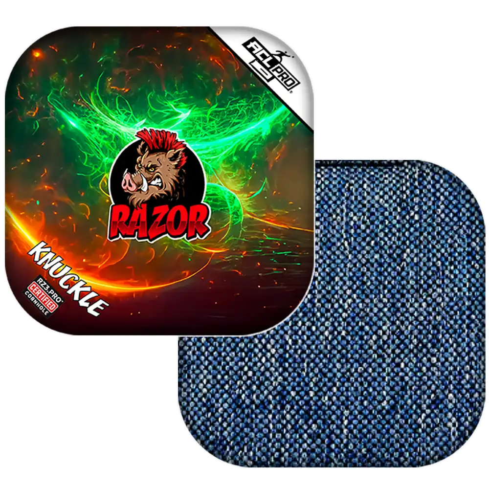 Knuckle | Aurora | ACL PRO Razor Cornhole Bags