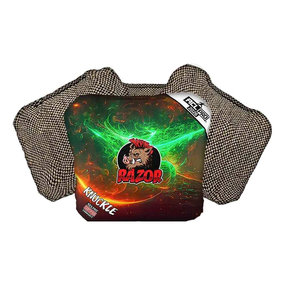 Knuckle | Aurora | ACL PRO Razor Cornhole Bags
