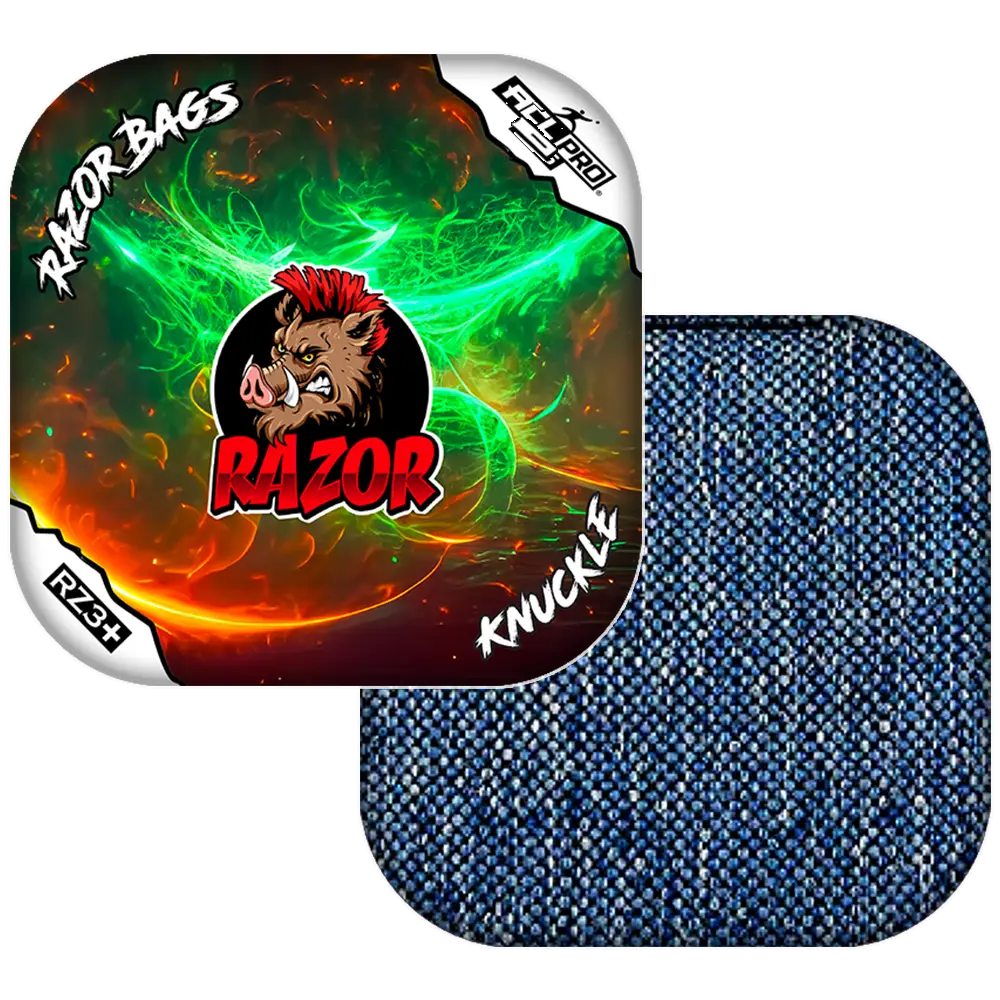 Knuckle | Aurora | ACL PRO Razor Cornhole Bags