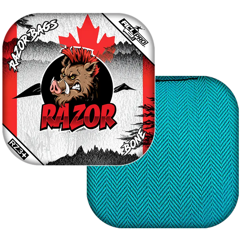 Bone | Stipple | ACL PRO Razor Cornhole Bags