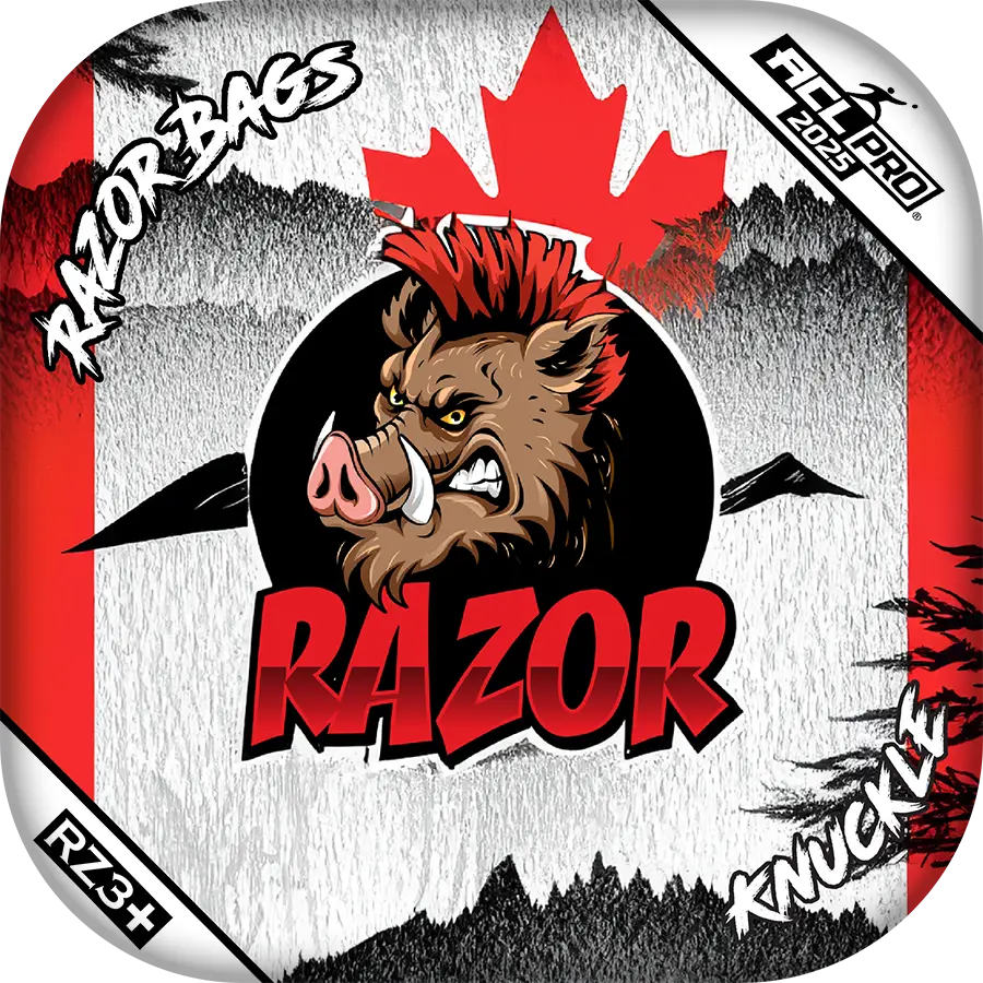 Knuckle | Stipple | ACL PRO Cornhole Bags by Razor Bags (Razor Cornhole)