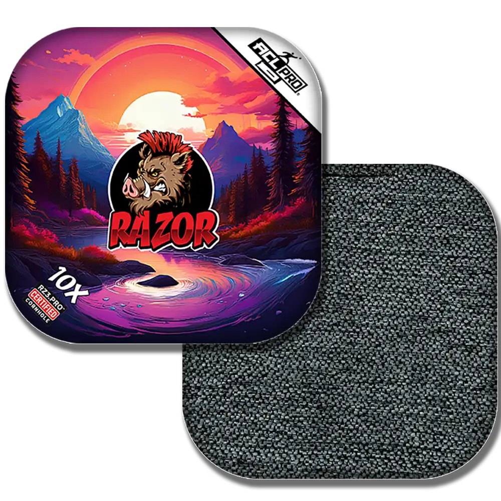 10X | Sunset | ACL PRO Razor Cornhole Bags