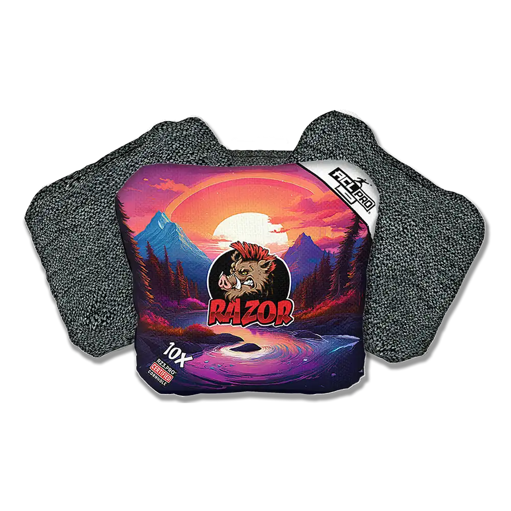 10X | Sunset | ACL PRO Razor Cornhole Bags
