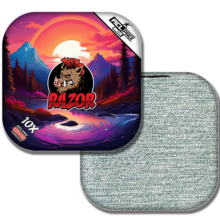 10X | Sunset | ACL PRO Razor Cornhole Bags