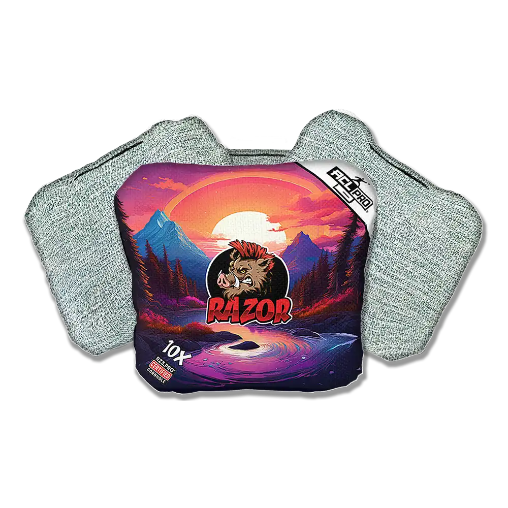 10X | Sunset | ACL PRO Razor Cornhole Bags