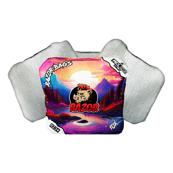 10X | Sunset | ACL PRO Razor Cornhole Bags