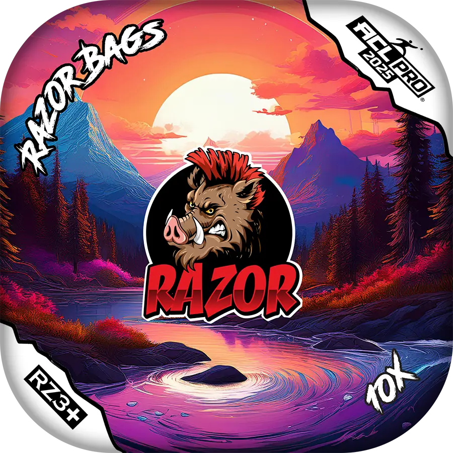 10X | Sunset | ACL PRO Cornhole Bags by Razor Bags (Razor Cornhole)