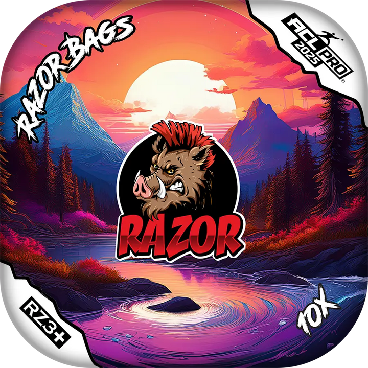 10X | Sunset | ACL PRO Cornhole Bags by Razor Bags (Razor Cornhole)