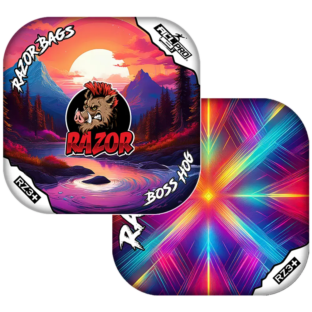 Boss Hog | Sunset | ACL PRO Razor Cornhole Bags
