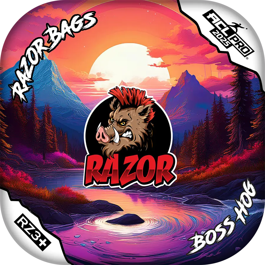 Razor Sunset-acl-pro-boss-hog-razor-corn hole-bags-ACL