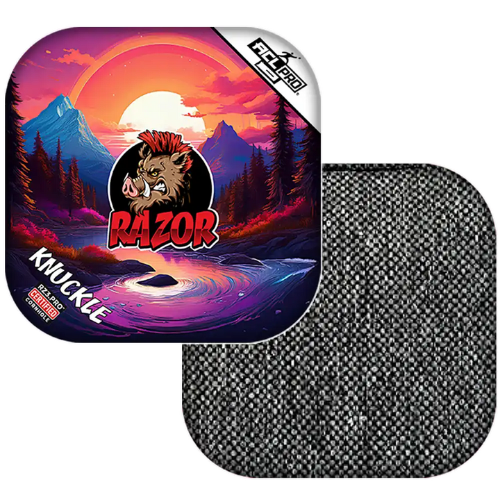 Knuckle | Sunset | ACL PRO Razor Cornhole Bags