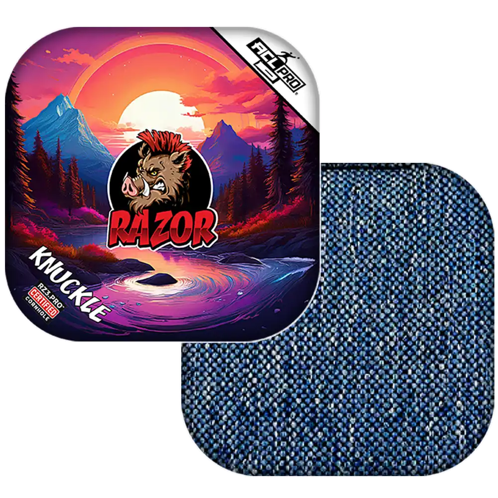 Knuckle | Sunset | ACL PRO Razor Cornhole Bags