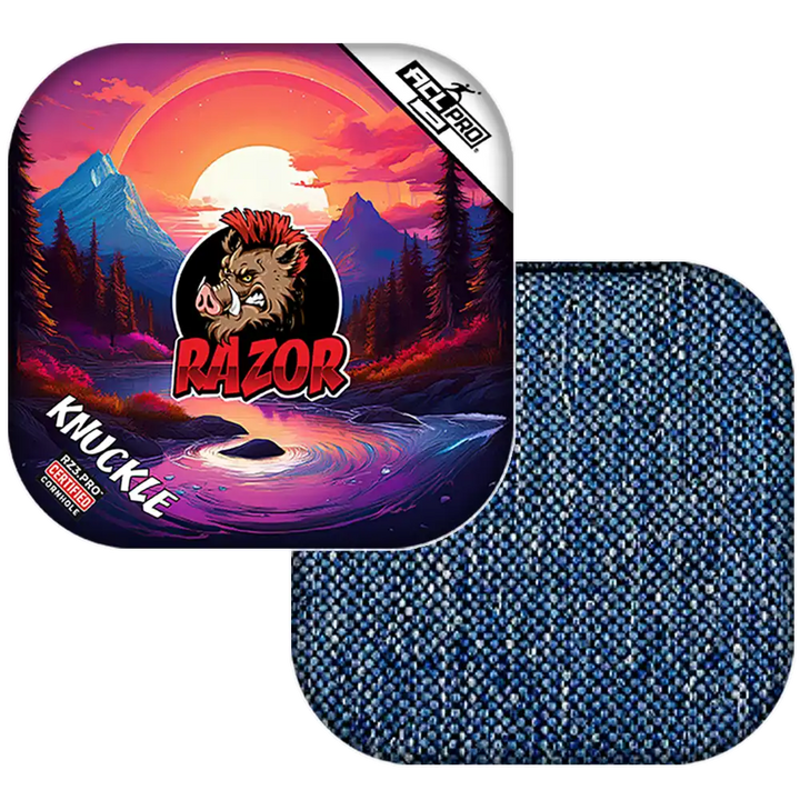 Knuckle | Sunset | ACL PRO Razor Cornhole Bags