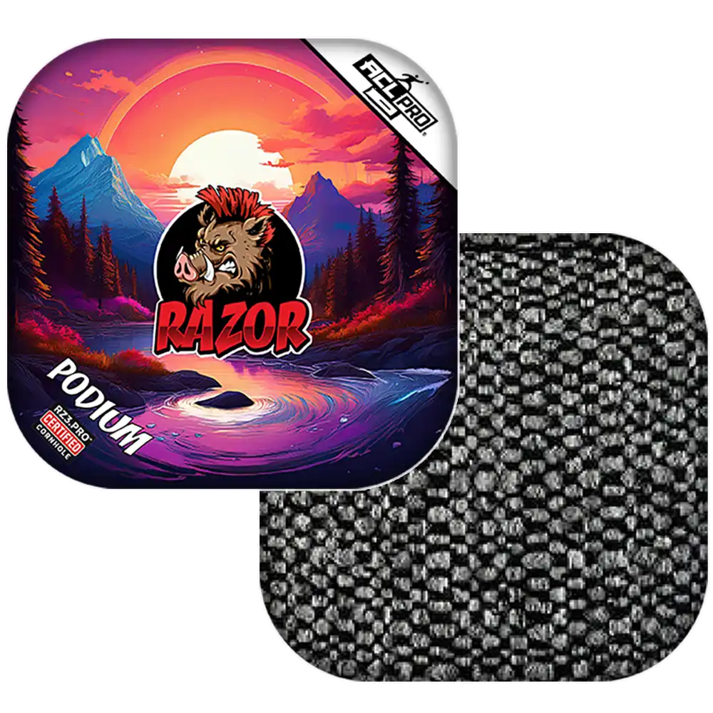 Podium | Sunset | ACL PRO Razor Cornhole Bags