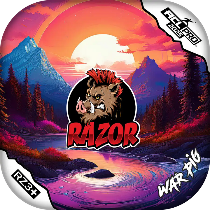 War Pig | Sunset | ACL PRO Cornhole Bags by Razor Bags (Razor Cornhole)