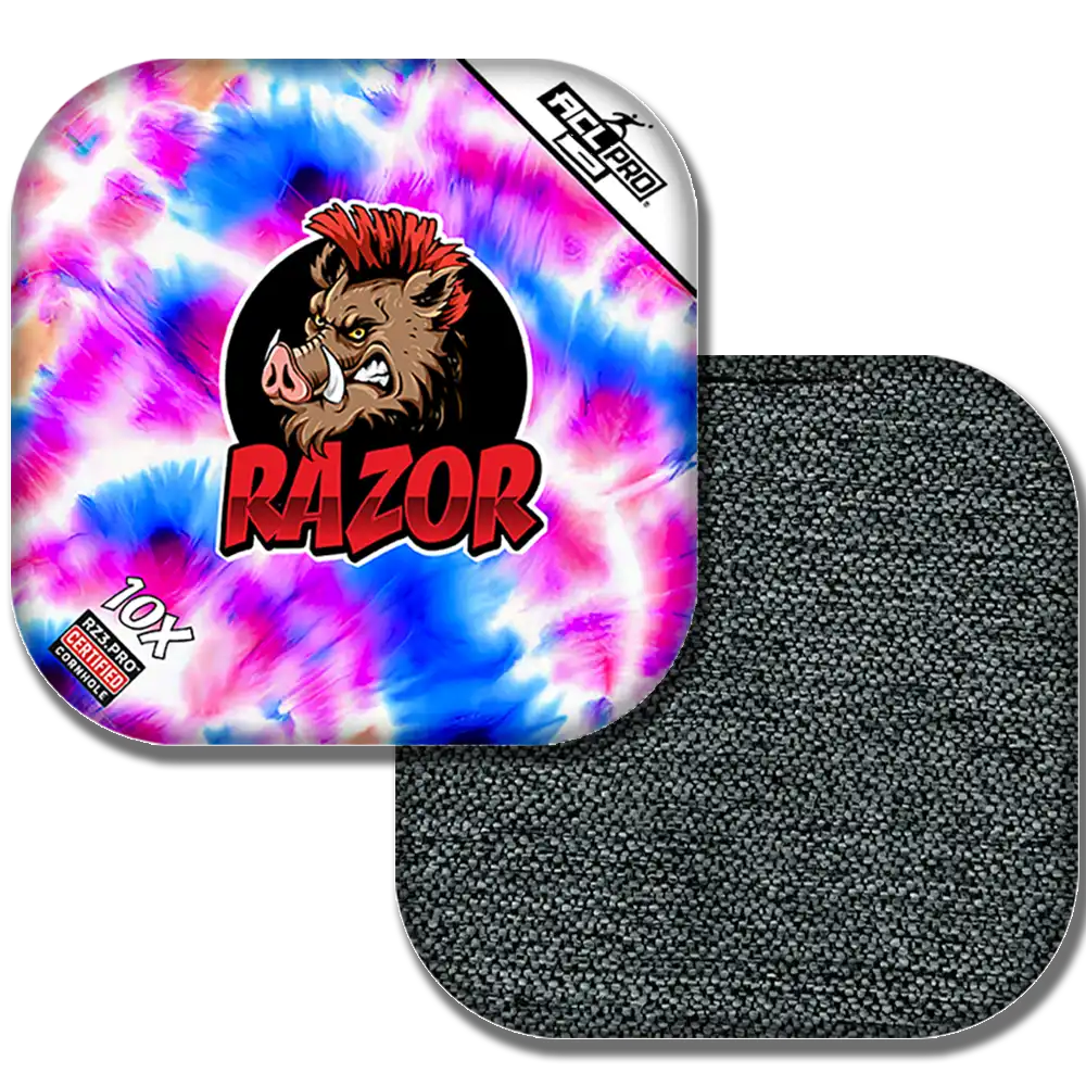 10X | Razor Tie Dye | ACL PRO Razor Cornhole Bags