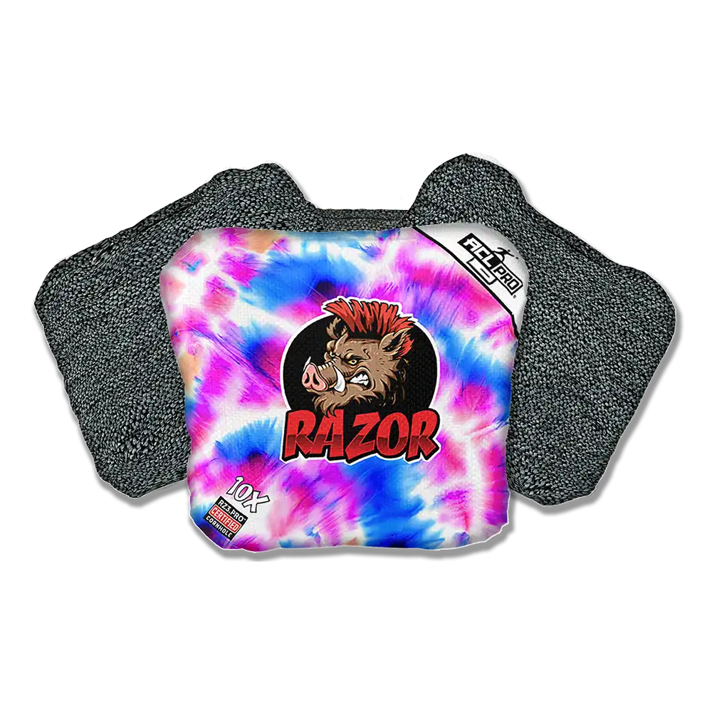 10X | Razor Tie Dye | ACL PRO Razor Cornhole Bags