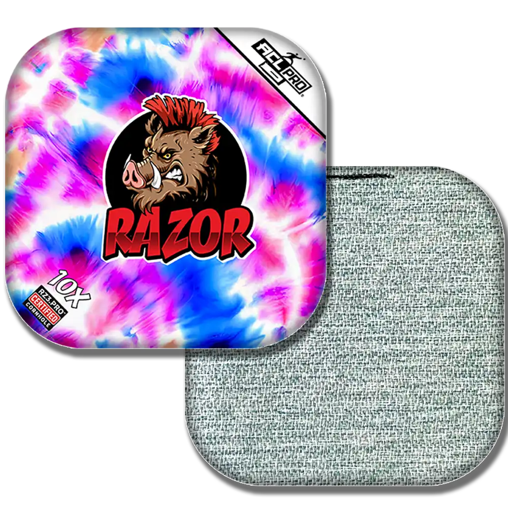 10X | Razor Tie Dye | ACL PRO Razor Cornhole Bags