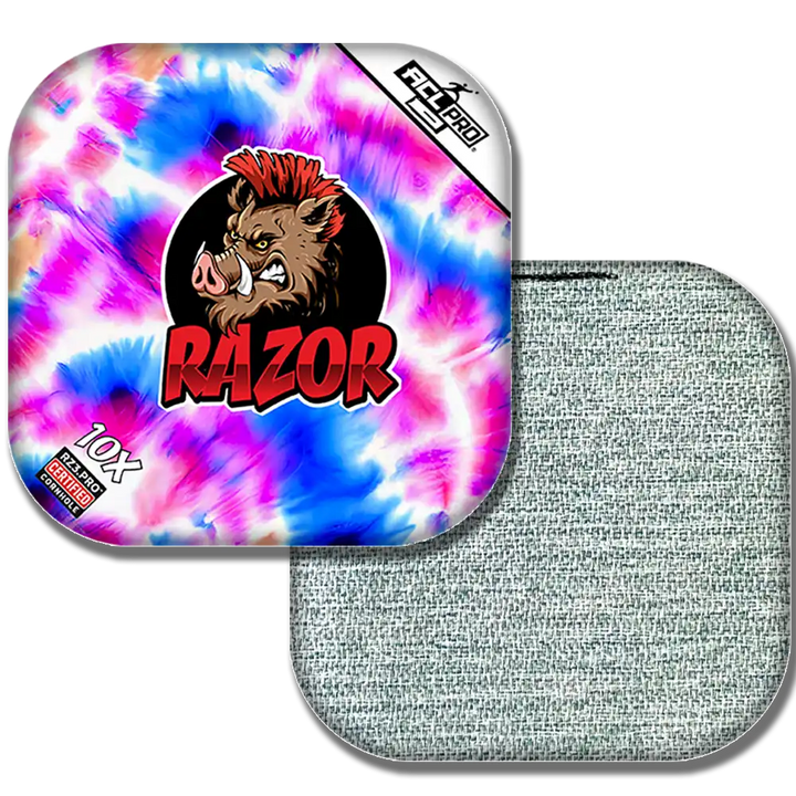 10X | Razor Tie Dye | ACL PRO Razor Cornhole Bags