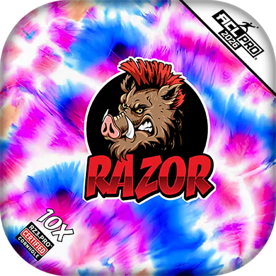 10X | Razor Tie Dye | ACL PRO Razor Cornhole Bags