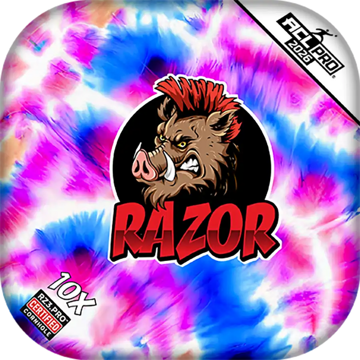 10X | Razor Tie Dye | ACL PRO Razor Cornhole Bags