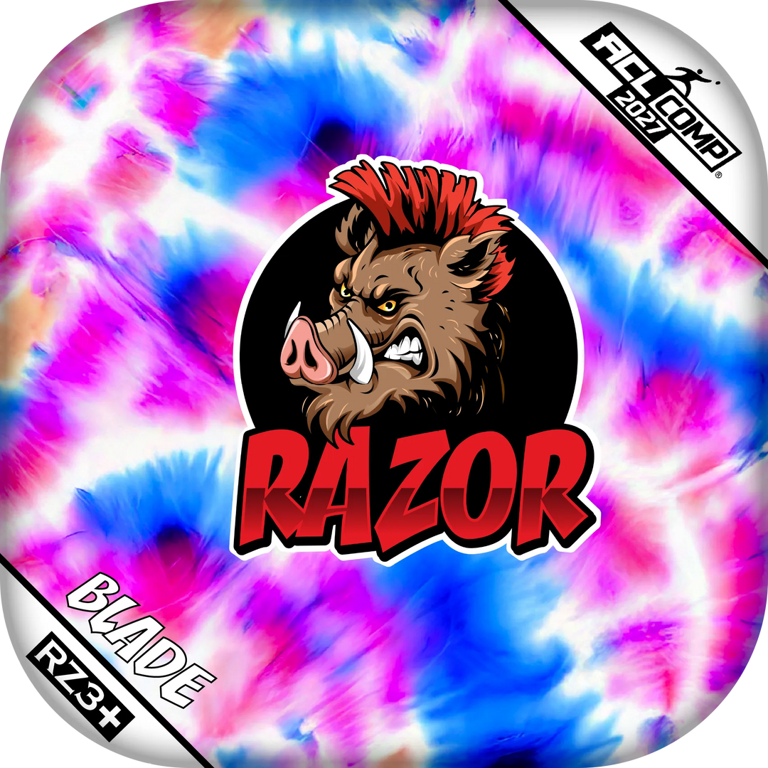 Blade COMP Razor Tie Dye Cornhole Bags