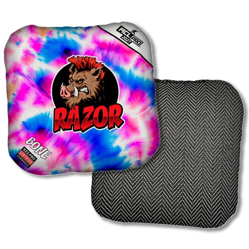 Bone PRO Razor Tie Dye Black Back Product View