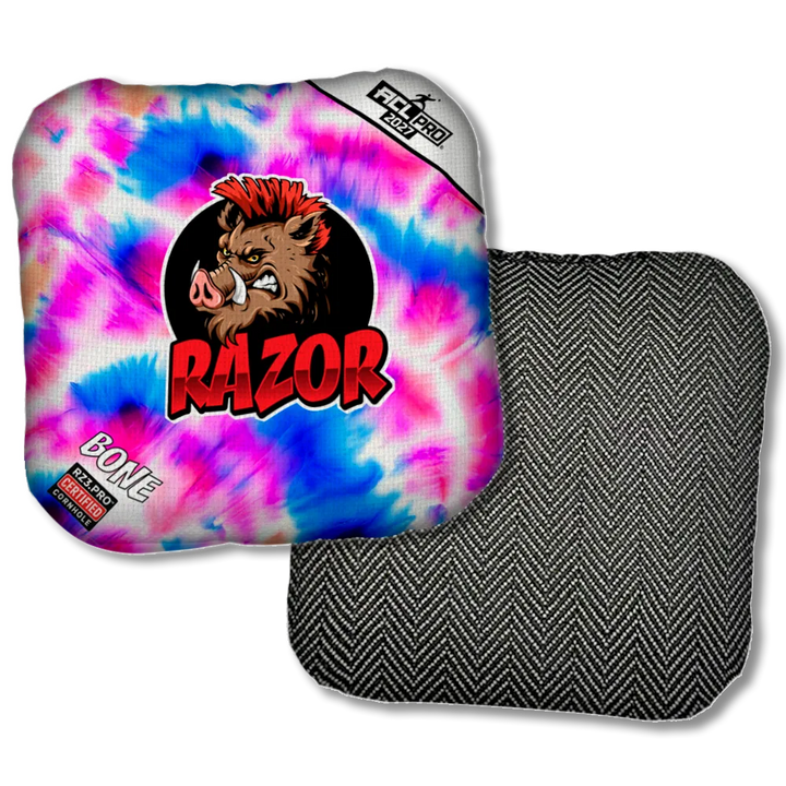 Bone PRO Razor Tie Dye Black Back Product View
