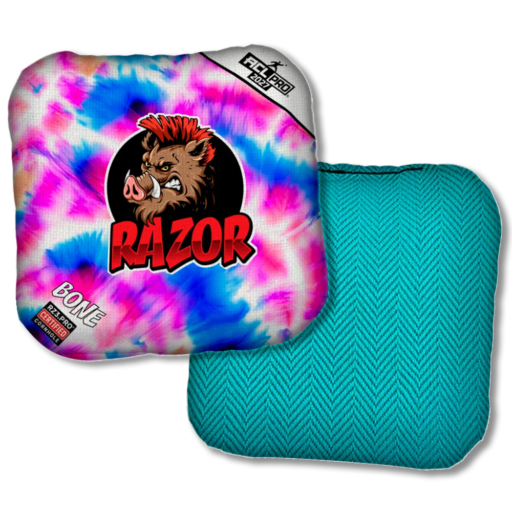 Bone PRO Razor Tie Dye Teal Back Product View