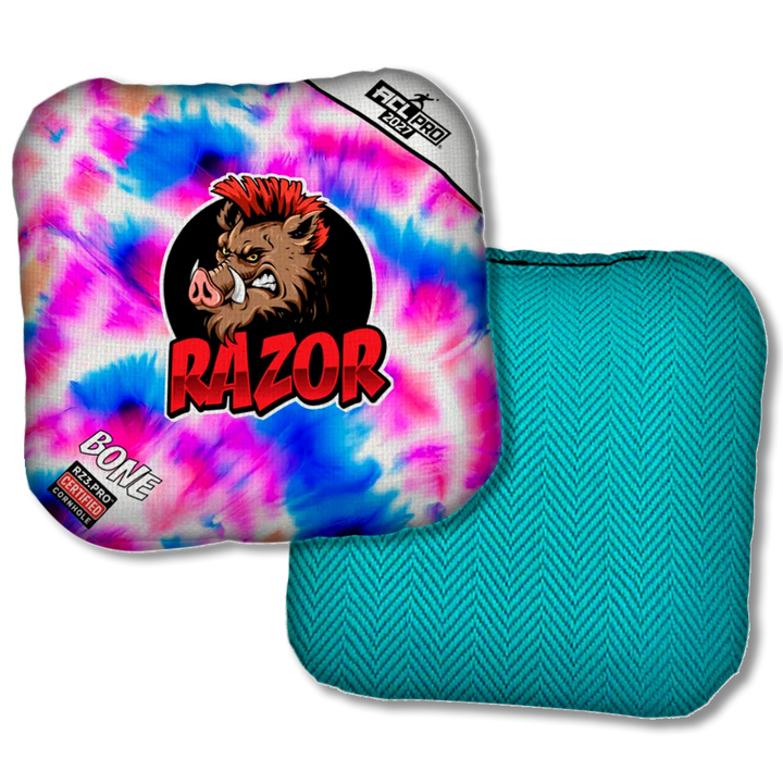 Bone PRO Razor Tie Dye Teal Back Product View