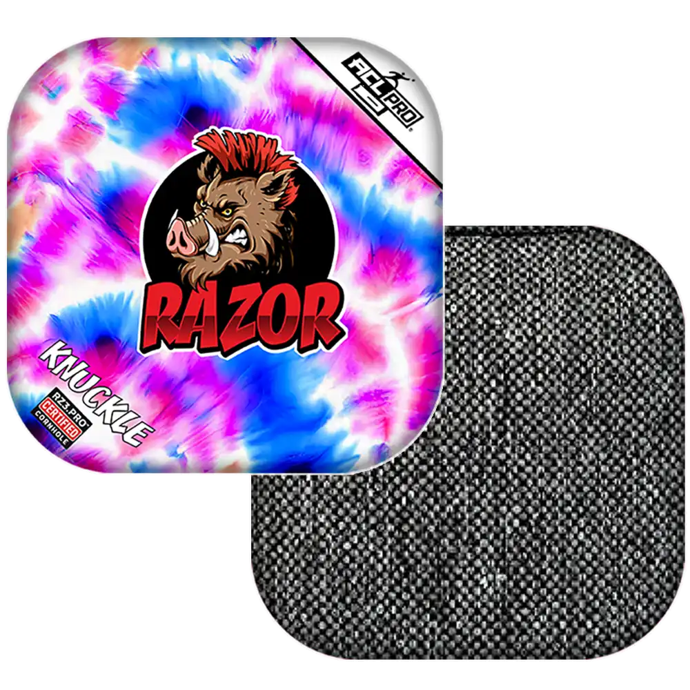 Knuckle | Razor Tie Dye | ACL PRO Razor Cornhole Bags