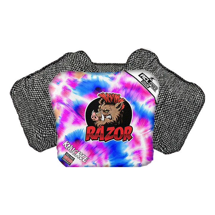 Knuckle | Razor Tie Dye | ACL PRO Razor Cornhole Bags