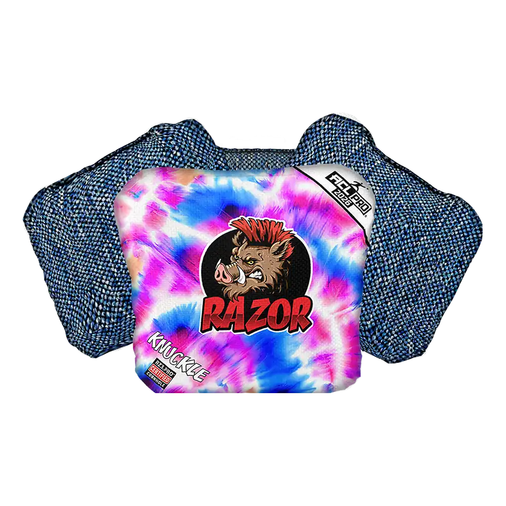 Knuckle | Razor Tie Dye | ACL PRO Razor Cornhole Bags