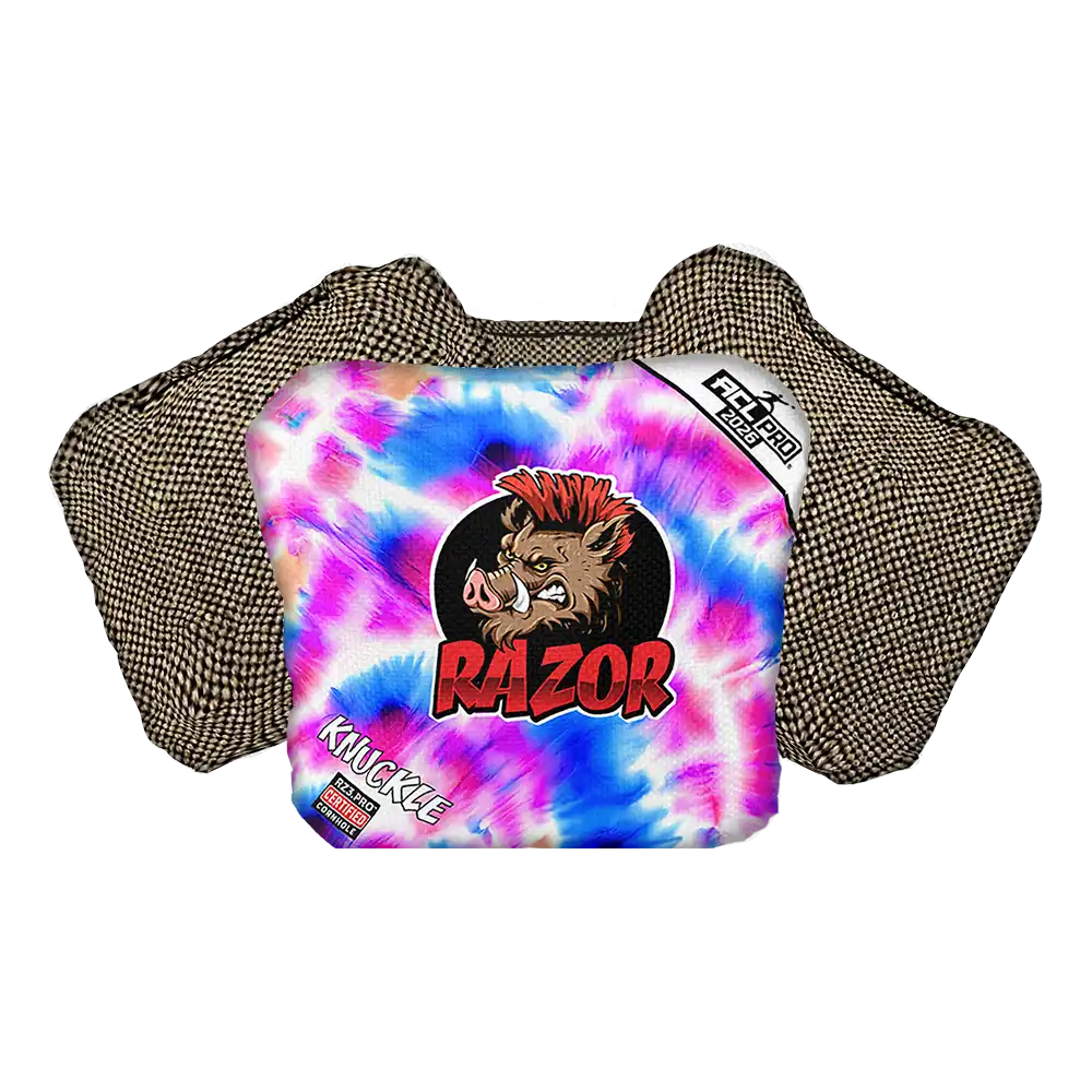 Knuckle | Razor Tie Dye | ACL PRO Razor Cornhole Bags
