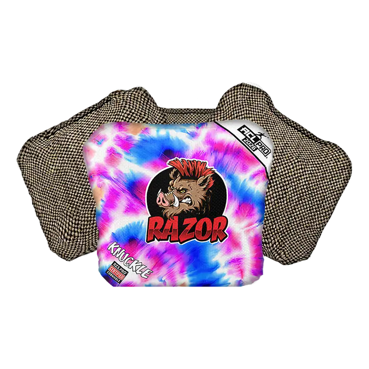 Knuckle | Razor Tie Dye | ACL PRO Razor Cornhole Bags