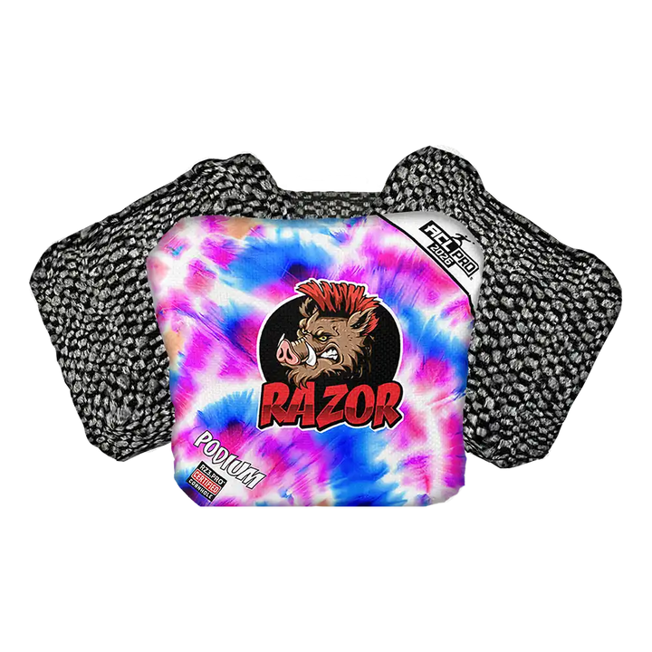 Podium | Razor Tie Dye | ACL PRO Razor Cornhole Bags