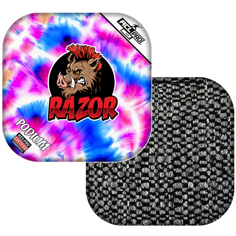 Podium | Razor Tie Dye | ACL PRO Razor Cornhole Bags