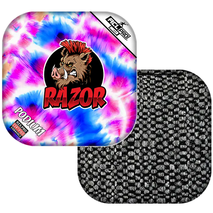 Podium | Razor Tie Dye | ACL PRO Razor Cornhole Bags