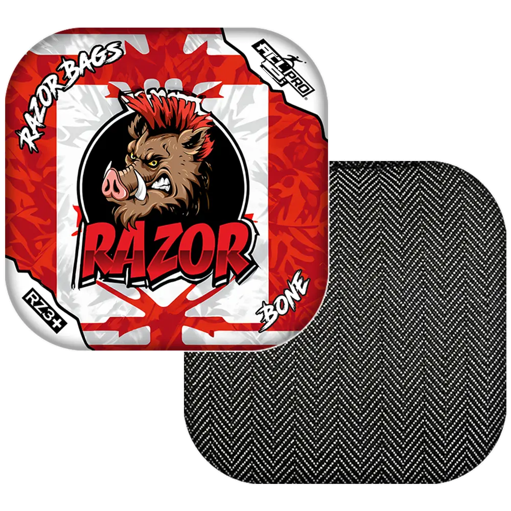 Bone | Boxed | ACL PRO Razor Cornhole Bags