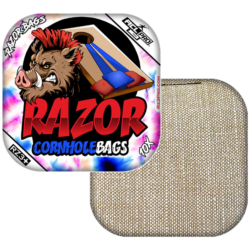 10X | Razor Tie Dye | ACL PRO Razor Cornhole Bags