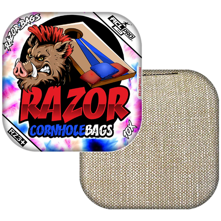 10X | Razor Tie Dye | ACL PRO Razor Cornhole Bags